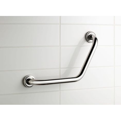 Maniglia per doccia da bagno PMR angolata a 135° (1/2)