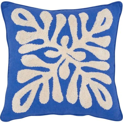 Kissen Libertad 38x38cm blau - Atmosphera créateur d'intérieur (1/4)
