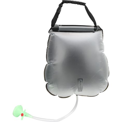 Sac de douche solaire portable de 20 L avec eau chaude pour le camping, la randonnée, la plage et les voyages (1/5)