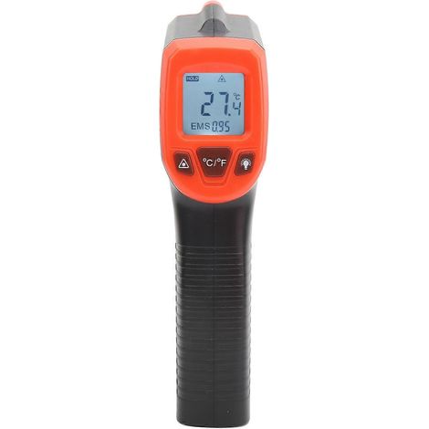 Infrarot-Temperaturmessgerät mit LCD-Anzeige, Industriethermometer GM320SRed