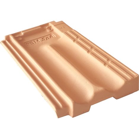 Tegola marsigliese baby rossa passo variabile 41 x 24,5 cm