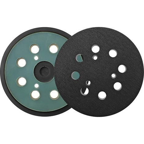 Plateau de ponçage auto-agrippant 125 mm – 5" – Remplacement Porter Cable 343, 390, 382, 343VSK – Orbital (1/5)
