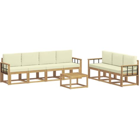 Set di divani da esterno 7 pz vidaXL (1/5)