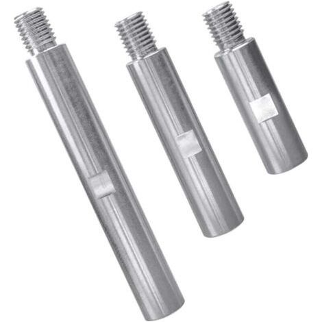3 x M14 Stainless Steel Angle Grinder Extension Rod Angle Grinder Extension 75 mm 100 mm 140 mm M14 Thread Adapter for Polishing and Grinding Tools (1/4)