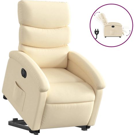 Maison Exclusive - Relaxsessel mit Aufstehhilfe Elektrisch Creme