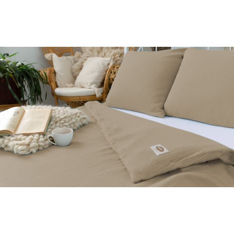 Literie en coton MOUSSELINE (160x200-1,70x80-2) (1/5)