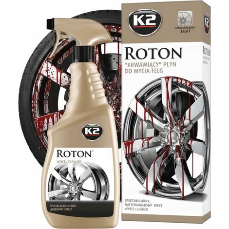 Limpiador de llantas K2 Roton Exhibit 700ML G167 Rojo (1/5)