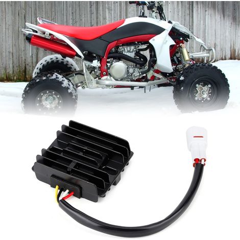 Stabilisateur de tension en aluminium, régulateur-redresseur compatible avec YAMAHA YFZ450 2004-2009 (1/5)