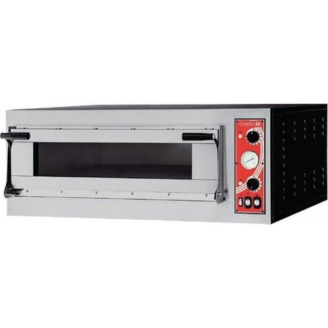 Four inox 1 chambre de 4 pizzas (Ø)350 mm, 220 V, 400 V