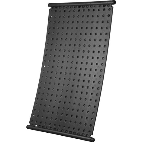 Absorbeur solaire sur une seule rangée avec 2 manchons de raccordement