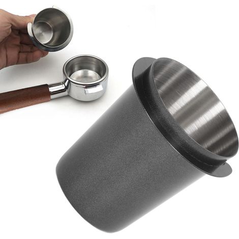 Doseur à café pour machine à café, porte-filtre pour machine à café, 58 mm noir. (1/5)