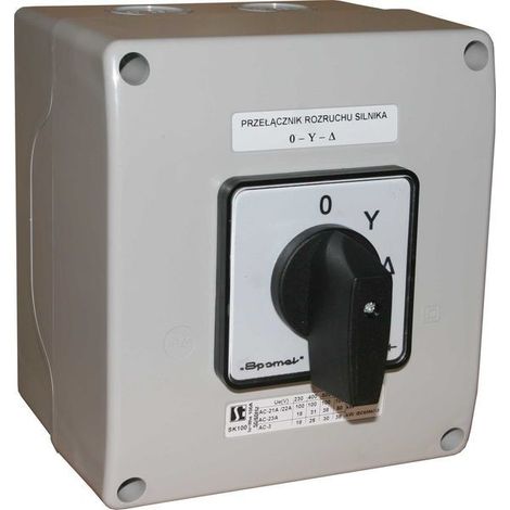 Interruttore Spamel sk100-4.831ob18 100 A 690 V