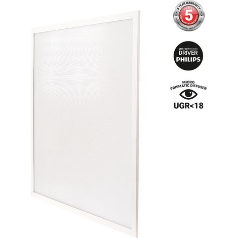Panel LED Empotrable Backlight 60x60cm - UGR18 - 36W - IP40 - - Blanco Neutro