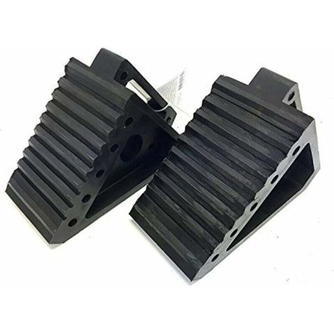 Products 70472 Figurine de remorquage Noir Cale de Roue, Lot de 2 (1/4)