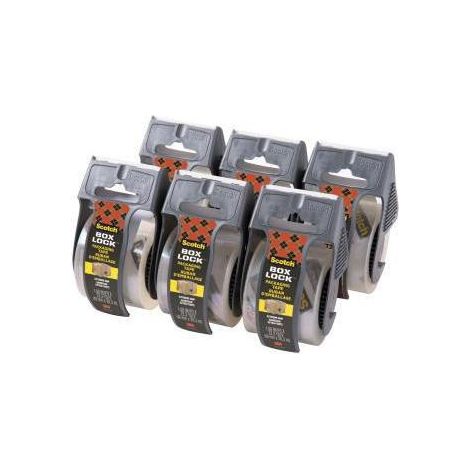 Packband ® Box LockT 48 mm x 20,3 m (B x L) Kunststoff transparent 6 St./Pack. (1/4)
