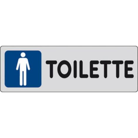 10 x ETICHETTA ADESIVA 150X50 TOILETTE (M)