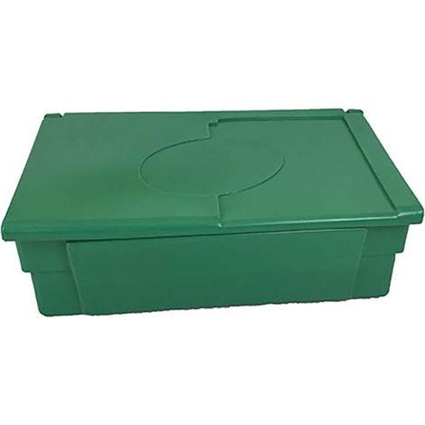 Bac de stockage denrées animales/multi-usages 100l vert (1/3)