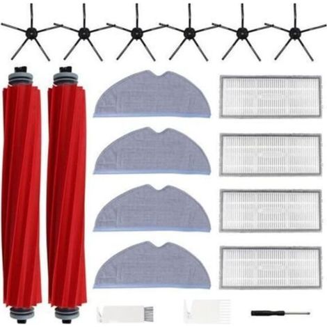 Filtres de Brosses Principales Roborock S7 S7 Plus S7 MaxV T7S 4 Pièces Kit d'Accessoires (1/4)