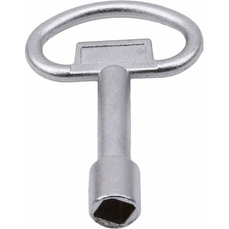 Clé Universelle pour Panneau De Verrouillage À Clé, Prise Carrée, Triangle, Armoire, Train Électrique, Coffret Électrique (L,carré) (1/2)