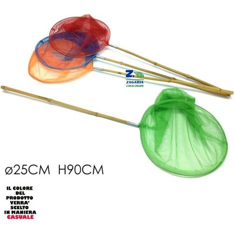 RETINO PESCA 90CM 4 COLORI ASS.