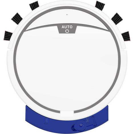 Máquina de limpieza inteligente perezosa para el hogar, aspiradora recargable por USB, color blanco (1/3)