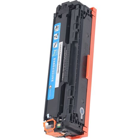 Cartouche de toner cyan 125A CB541A pour imprimante HP Color LaserJet CP1215, CP1518ni, CM1312nfi, CM1312, CP1515n, CP1525nw et M251 (1/5)