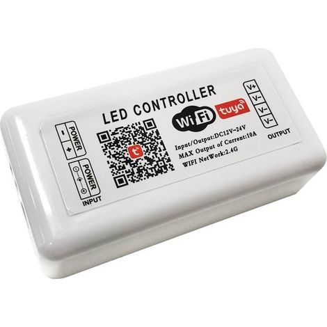 Contrôleur LED SMART+ WIFI 1 canal 12/24V 1 Canal 10A (1/5)