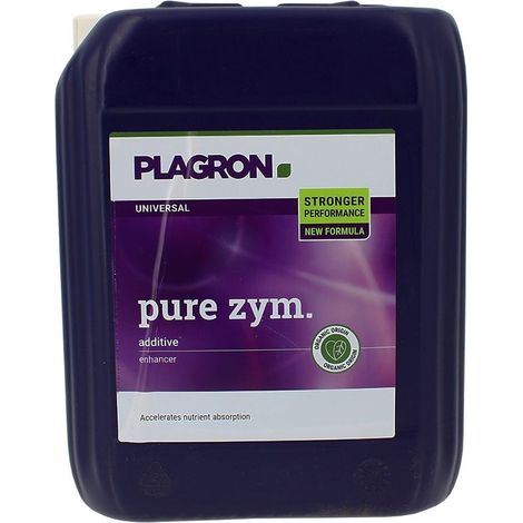 Pure Zym 10L additif croissance et floraison - PLAGRON (1/3)