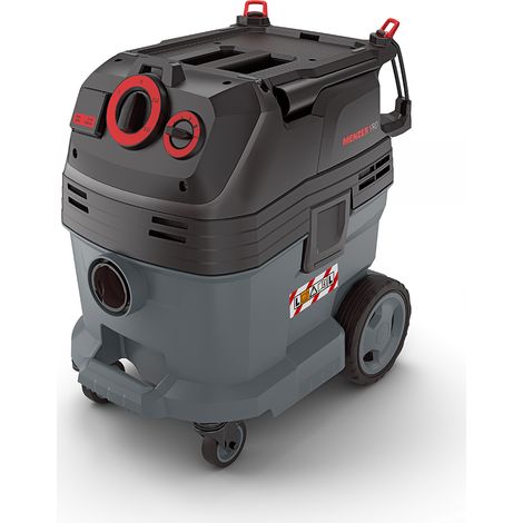 Menzer – Aspirateur industriel de sécurité 30L – Puissance 1380W – Aspiration eau et poussière – Nettoyage automatique du filtre