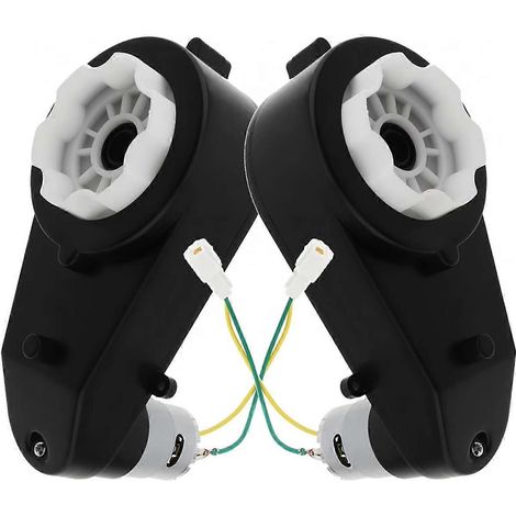Lot de 2 moteurs RS555 pour voitures électriques pour enfants, boîte de vitesses 24 V 40 000 tr/min (1/5)