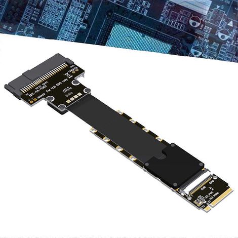 F47SM M.2 NVMe auf U.3 PCIe 5.0 SSD-Verlängerungskabel, 50 cm (1/5)