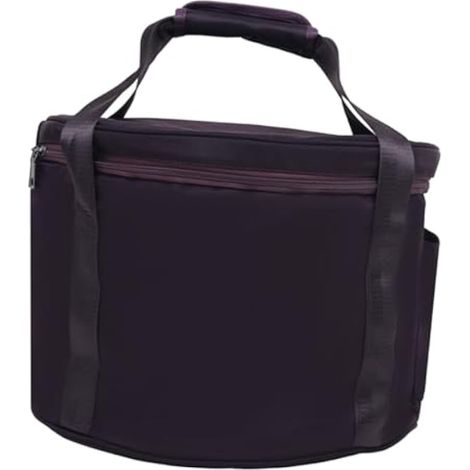 Sac pour bol en verre avec coussinet intérieur, housse en polyester et coton pour un rangement et un transport en toute sécurité (1/3)