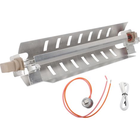 Kühlschrank-Abtauheizung WR51X10055, Temperatursensor WR55X10025 und Thermostat WR50X10068 - Ersatzteilset. (1/5)