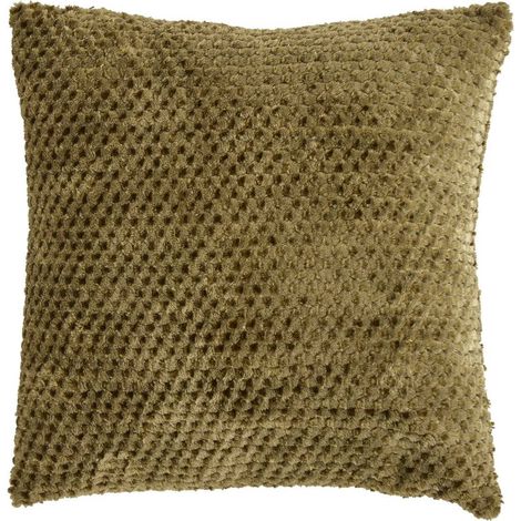Cuscino lyno verde cachi 40x40 cm - Atmosphera créateur d'intérieur