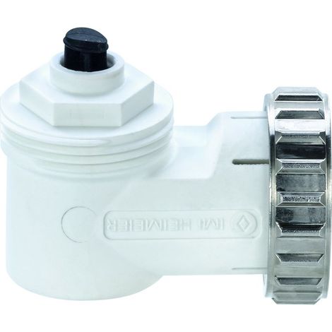 IMI Heimeier Winkelanschluss M 30x1,5 für Thermostat-Köpfe und Stellantriebe, weiß (1/3)