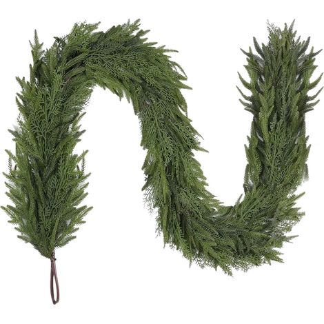 Guirlande De Noël En Branches Artificielles - 1,5 M - Pour Cheminée Table Fenêtre Décoration Intérieure Hivernale - 1 Pièce (1/5)