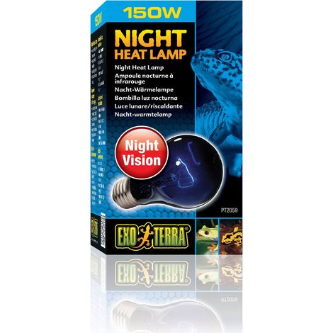 Lampada exo-terra night heat 150W base E27 blu (1/2)