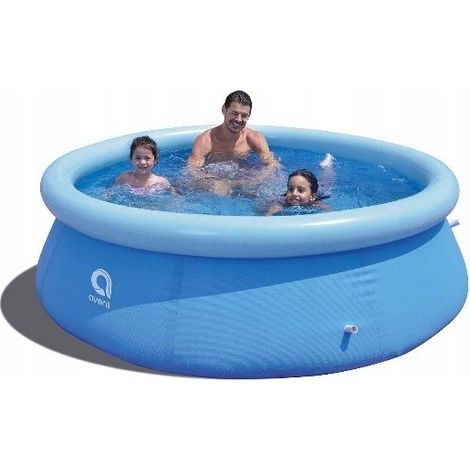 Piscine gonflable 240 cm – Hauteur 63 cm – Capacité 2074 L – PVC triple couche résistant – Montage rapide sans outil – Avenli