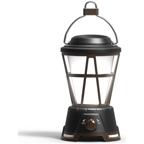 Pair Lanterne Extérieure Jardin LED Rechargeable, effet de feu scintillant, étanche portable suspendue, 2 modes [Classe énergétique A+] (1/5)