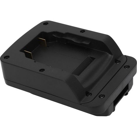 Adaptateur convertisseur batterie lithium finition lisse ABS pour série DCB vers outils Craftsman V20 Stanley 18V 20V 1 pièce (1/5)
