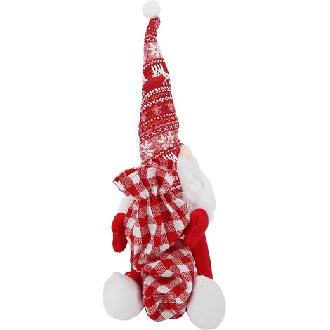 Farbenfroher und robuster, gesichtsloser Baby-Weinflaschenüberzug – Weiche und dicke Geschenkidee zu Weihnachten (1/5)
