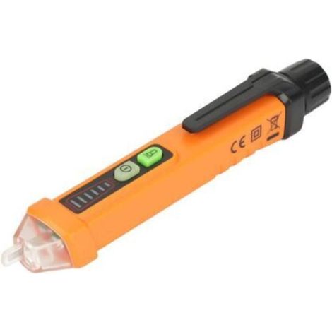 Eosnow,PEAKMETER PM8908C Stylo testeur de tension détecteur NCV avec indicateur LED AC12-1000V
