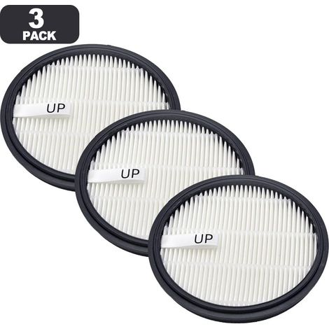 Convient pour - 3 filtres HEPA de rechange compatibles avec l'aspirateur sans fil puissant Ultenic U12 Vesla, filtres HEPA lavables et réutilisables (1/4)