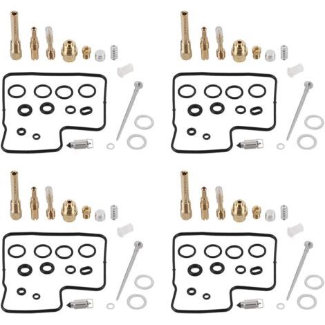 DEESSE SHOP-Kit de réparation de carburateur de moto 4 ensembles de pièces reconstruites pour Honda V45 Magna/VF750/VF750S. (1/5)