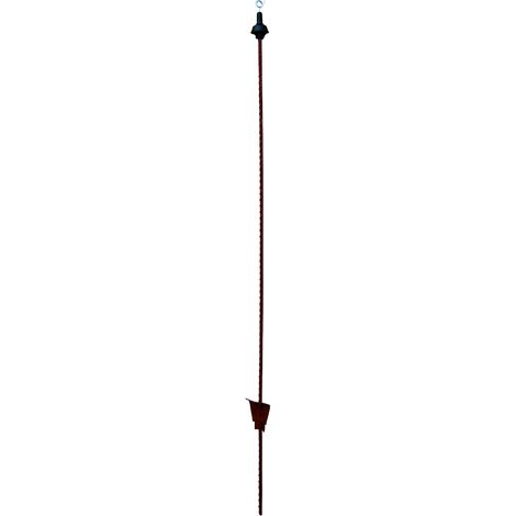 25 Piquets acier ovale à ressorts 105 cm HORIZONT