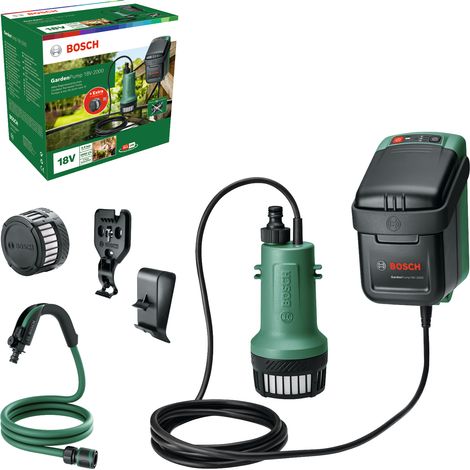 Bosch Cordless Rainwater Pumps GardenPump 18V-2000 Carton box 06008C4204