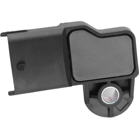 Ortviai Capteur de pression de suralimentation MAP 504372225 pour Iveco Eurocargo (2000–2009), noir, ABS