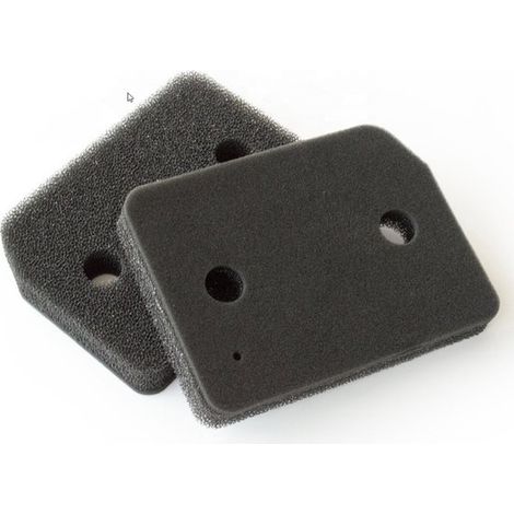 Mousse filtrante pour sèche-linge à condensation - Compatible Miele - Lot de 2 - 210 x 155 x 30 mm - Filtre à peluches (1/5)