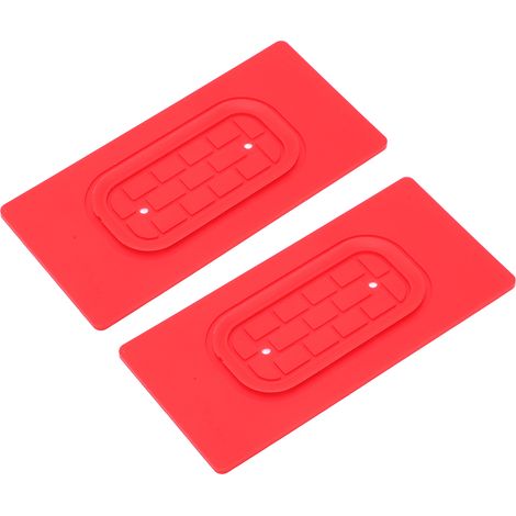 Set mit 2 Hochtemperatur-Silikon-Reparaturmatten, starkem Saugnapf, Griffrillen, wasserdichtem Schutz (1/5)