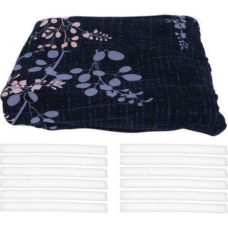 Housse de Canapé Élastique Polyester 4 Places Protection Anti-taches avec Sangles de Fixation Confort Doux Design Moderne (1/5)